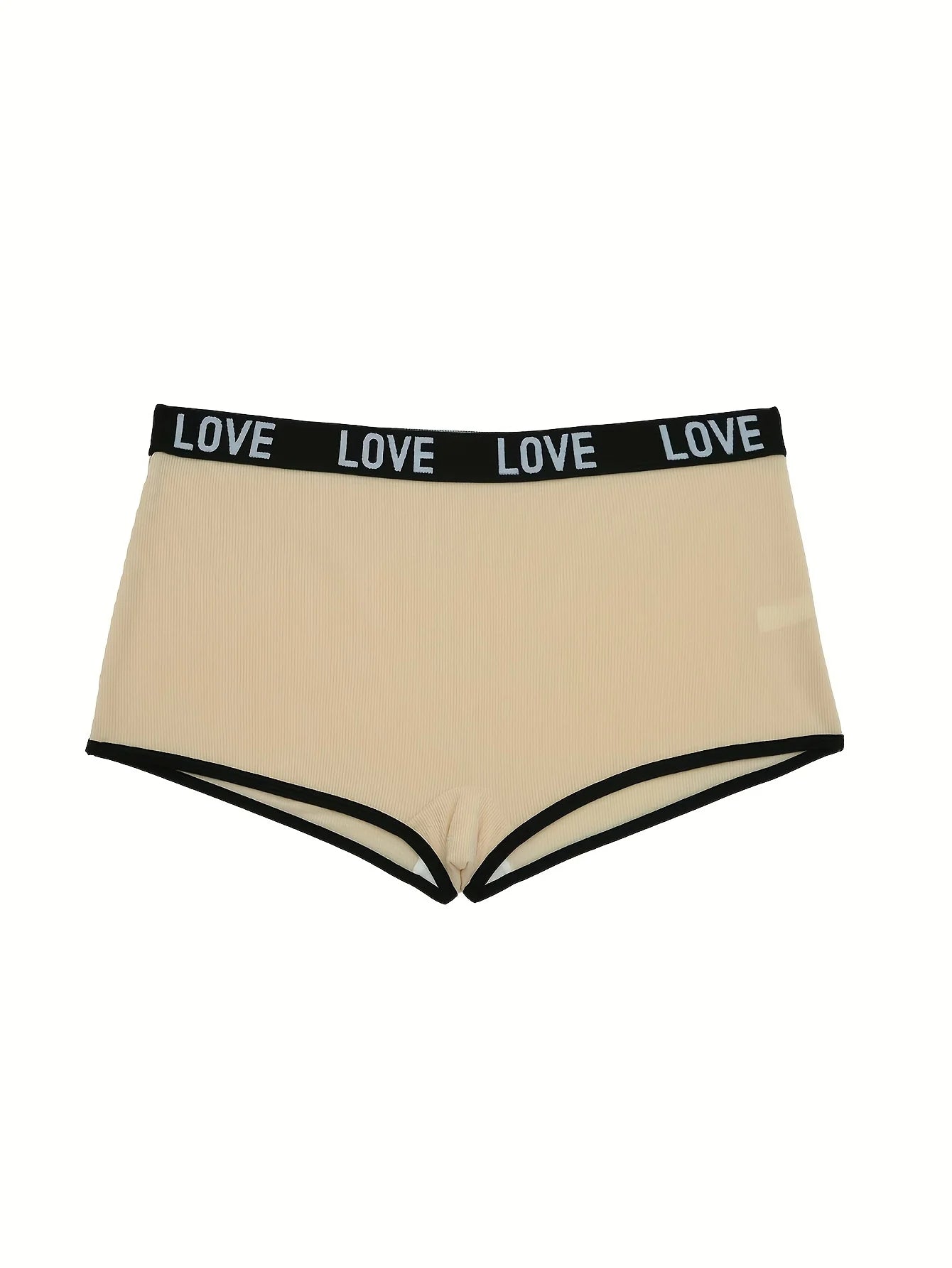 Culotte Lot De 7 Avec Ceinture Lettres Multicolores En Coton Stretch