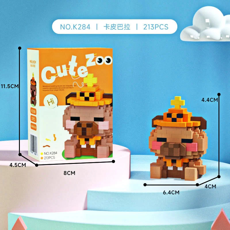 Mini Blocs De Construction Animal Chiens Chats Kit A Assembler Jouets Educatifs Pour Enfants 10 12 Ans Cadeau by LSDLBoutique.ch