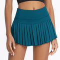 Jupe Tennis Femme Plissée Doublure Taille Haute LUOBOLAN