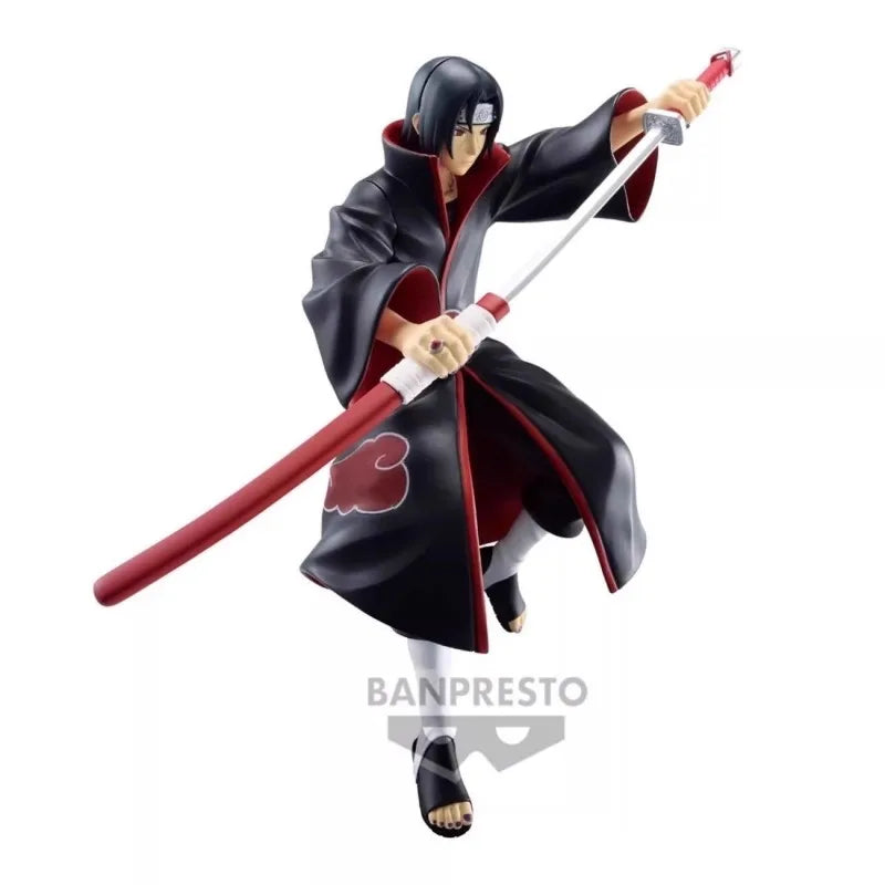 Bandai Banpresto Figurine d'Action Itachi Uchiha PVC Noir 16 cm