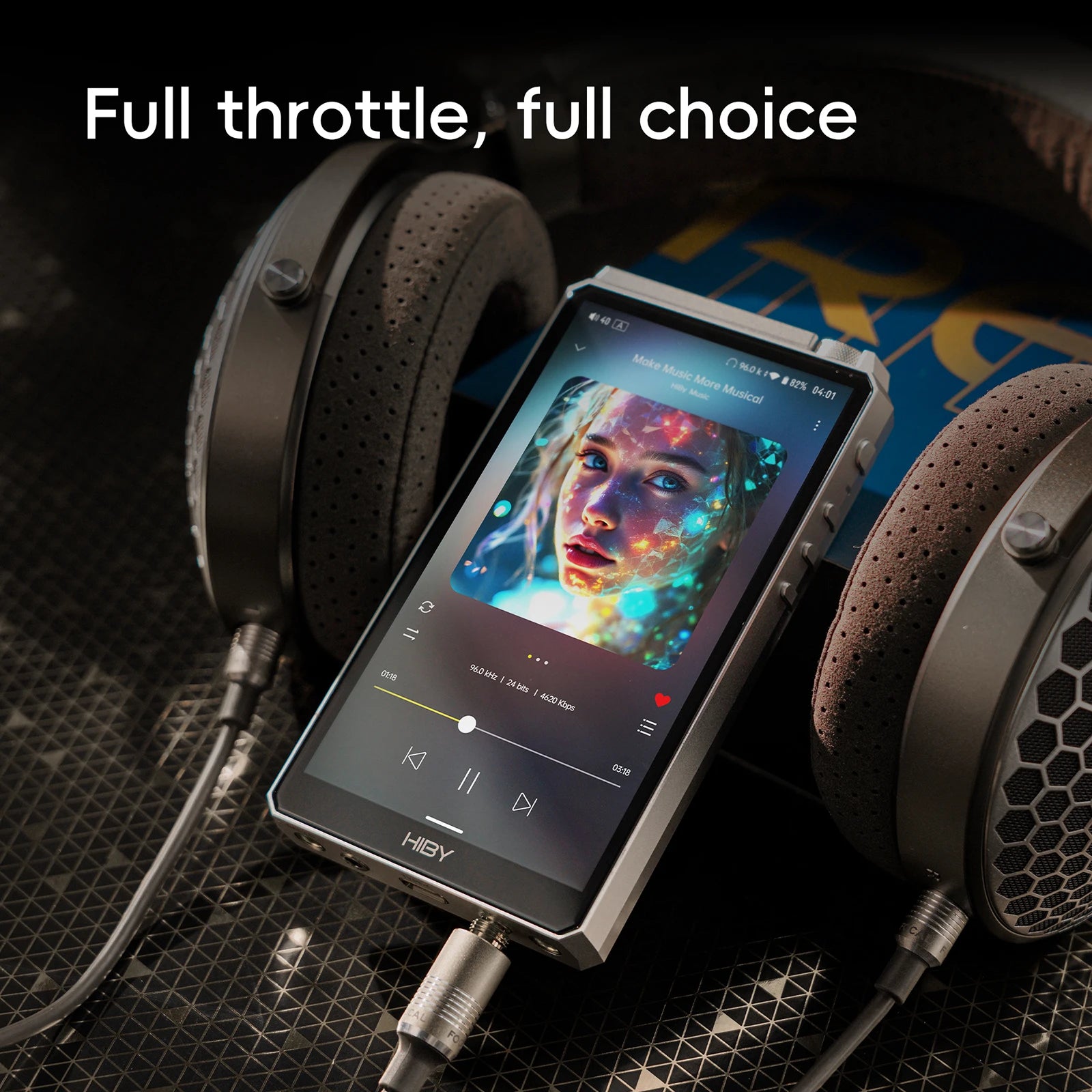 HiBy R6 III Lecteur Musique Portatif Aluminium Android 12
