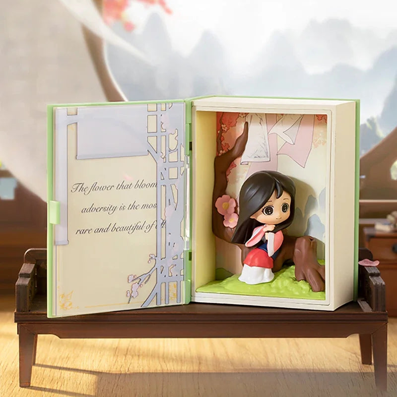 POP MART Disney Princess Fairy Tales Ensemble de Scènes Boîte Aveugle