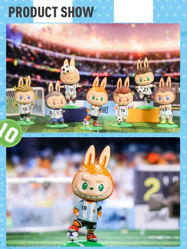 Pop Mart Labubu Blind Box Asociacion Del Futbol Argentino 8 Cm Figurine Officielle by LSDLBoutique.ch