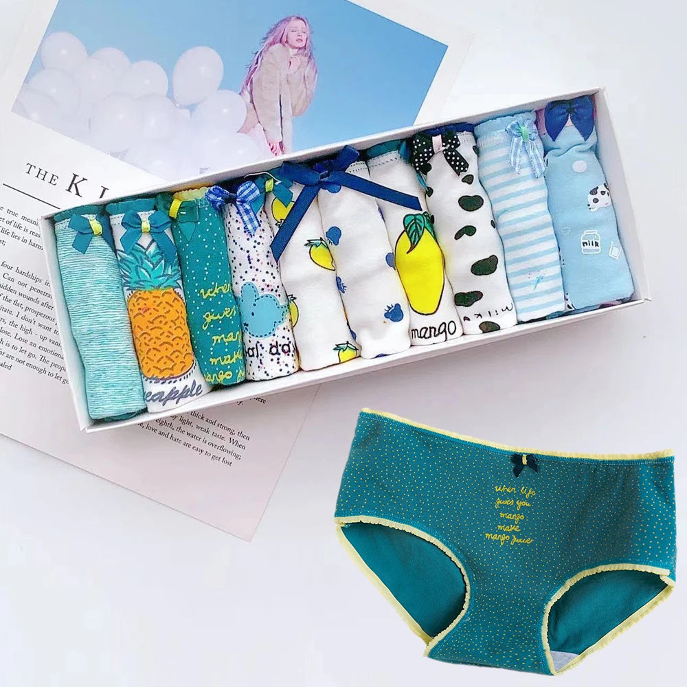 Jog MCERG Culotte Femme Coton Élasthanne Doux Lot de 10