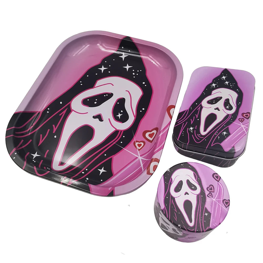 Broyeur à Fumée Métal Ghost 50mm Kit Plateau 18x14cm