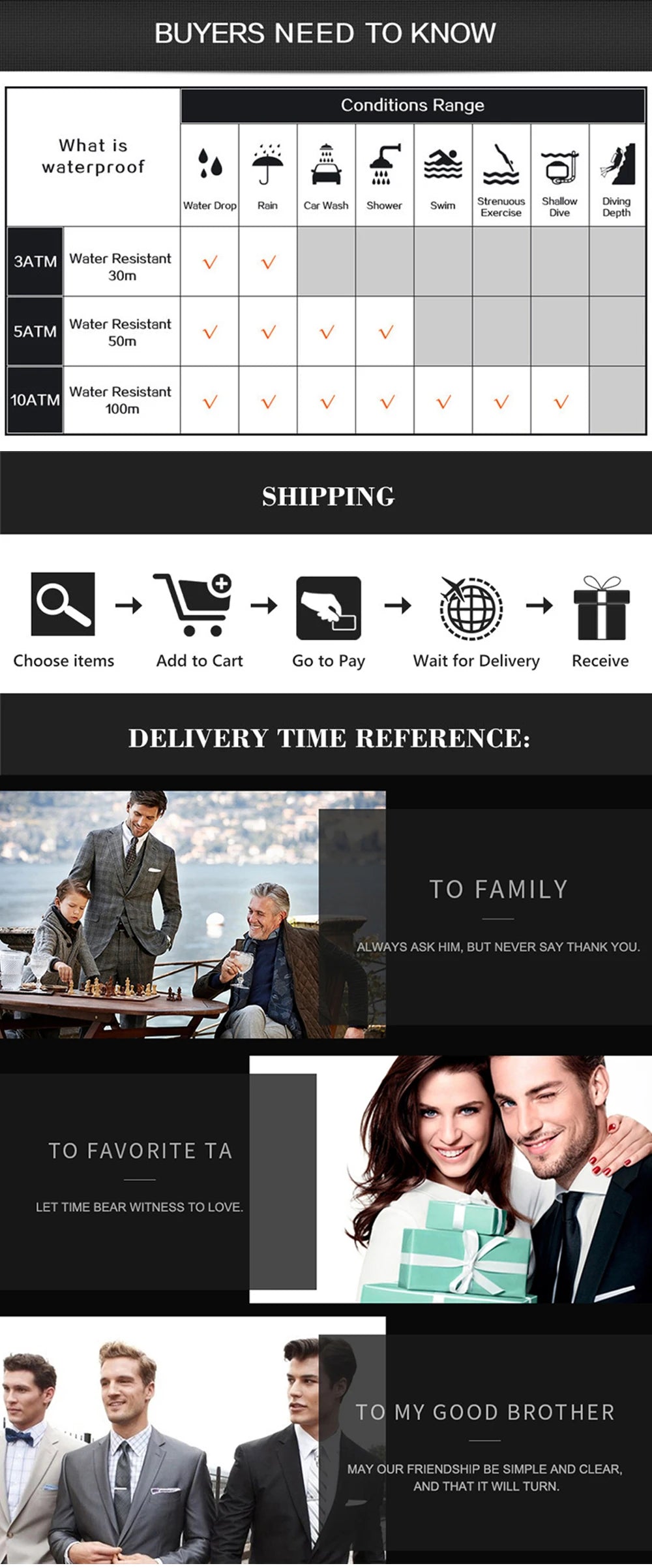 Montre Homme POEDAGAR Étanche Date Cuir Quartz Sport Chic Design Carré Moderne Masculin by LSDLBoutique.ch