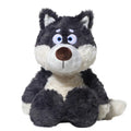 Peluche Loup Gris 40 Cm Coton PPS Doux Compagnon