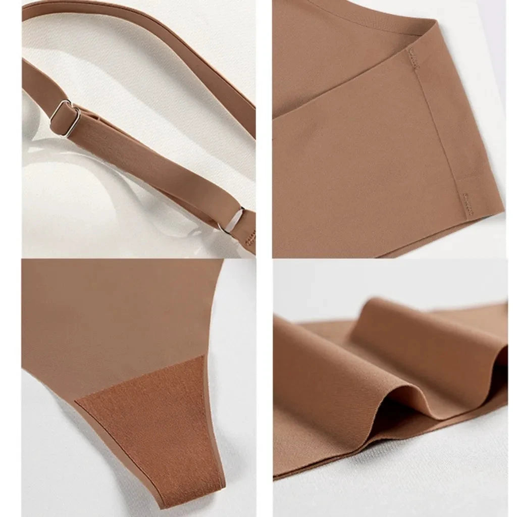 Les Secrets de Léa – Soutien-gorge sans couture effet soie glacée – Roshan