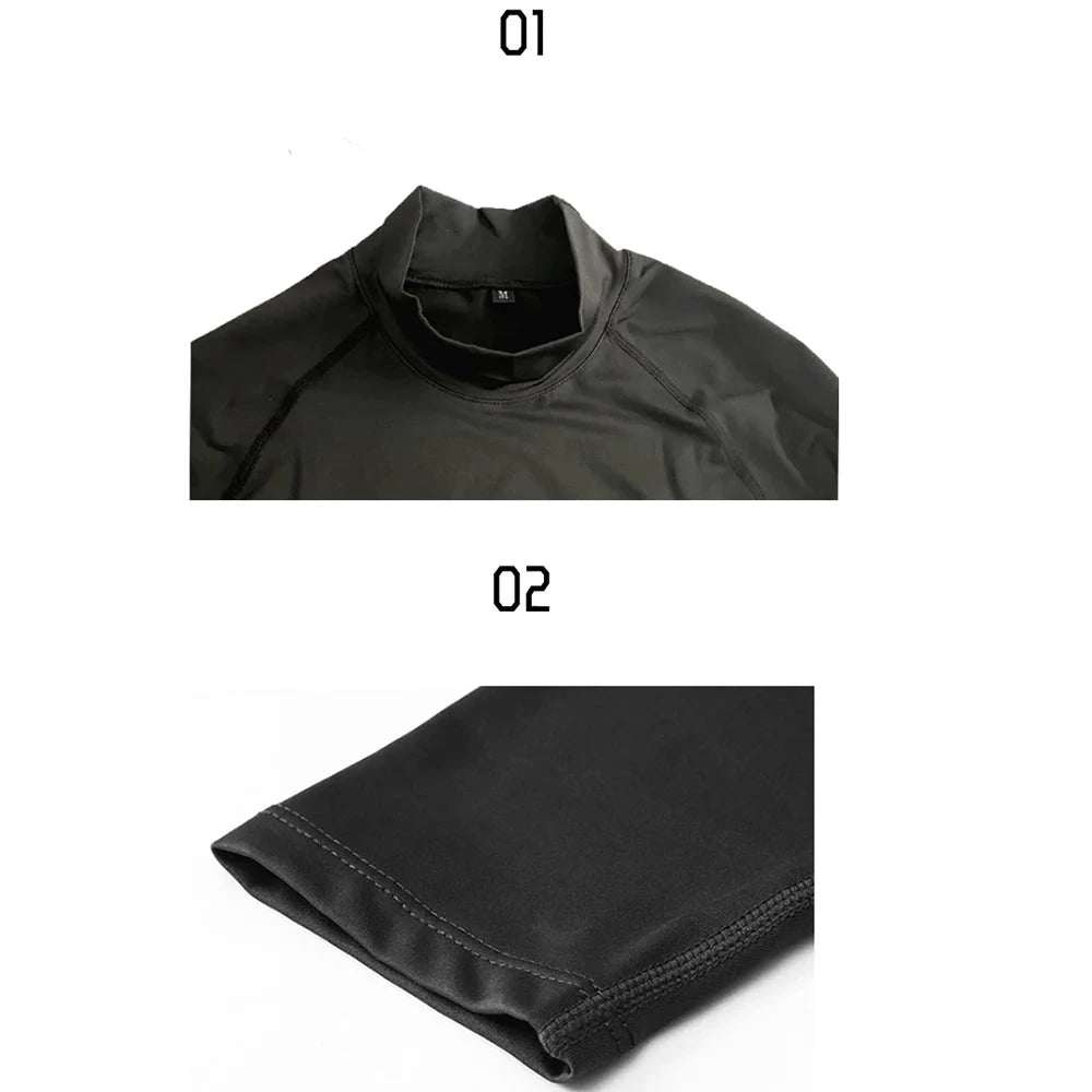 Red Bull Maillot Compression Manches Longues Blanc Séchage