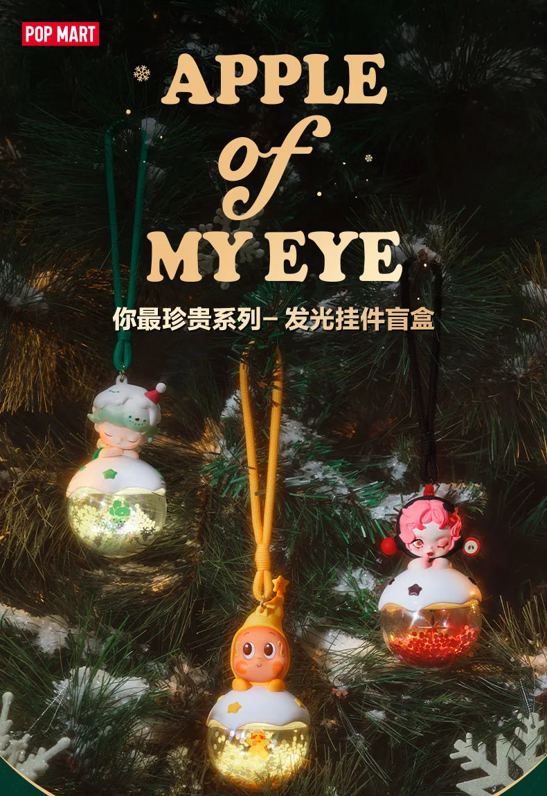 POP MART Pendentif Lumineux Apple Of My Eye Figurine Kawaii