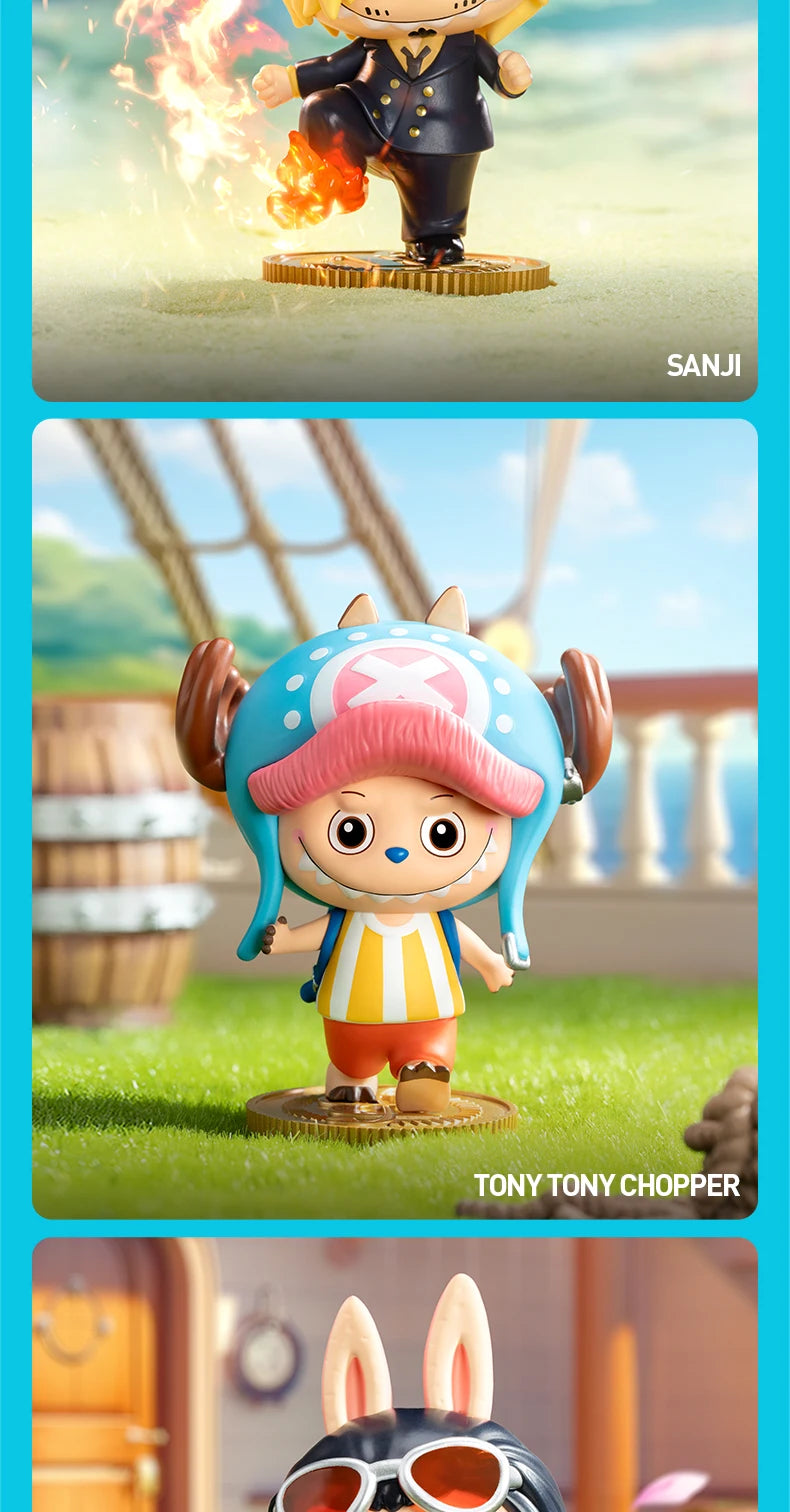 POP MART THE MONSTERS X une pièce série boîte aveugle jouets Kawaii Anime figurine Surprise boîte mystère poupées filles cadeau by LSDLBoutique.ch