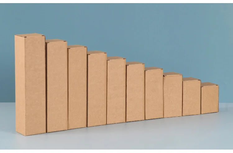 Boîtes Emballage Rectangulaires Ondulées En Carton Lot De 20