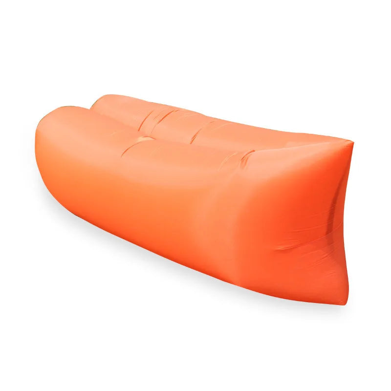 Inflatable air sofa for beach and camping – with carry bag
