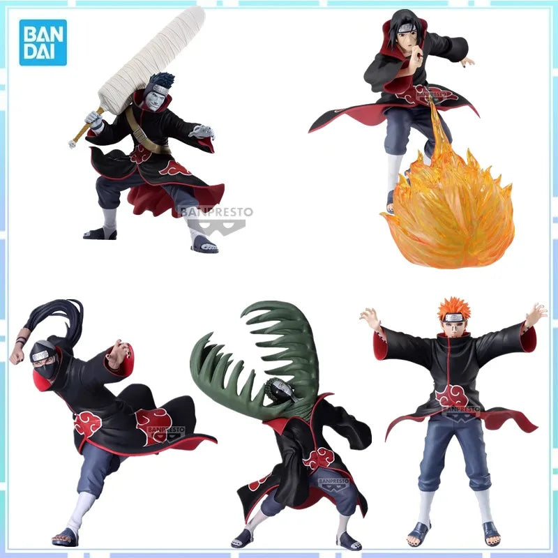 Bandai Banpresto Naruto Vibration Stars Figurines Set Akatsuki