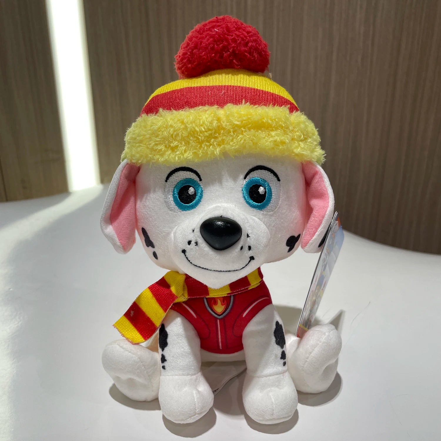 Original PAW Patrol Holiday Style Skye Chase Everest en écharpe et chapeau Jouet en peluche sous licence officielle pour les âges de 1 et plus de 6 pouces 15,2 cm by LSDLBoutique.ch