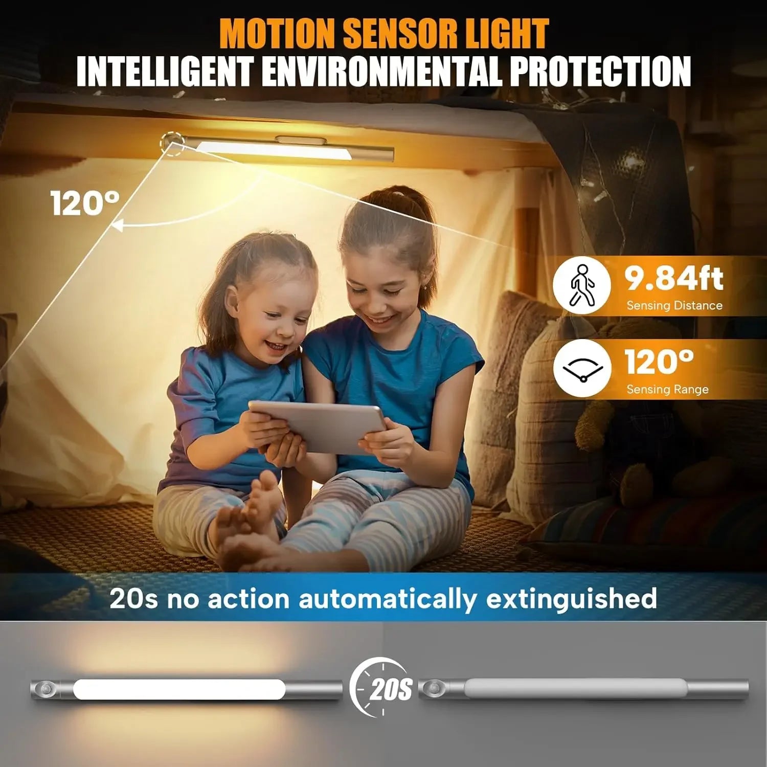 Xiaomi Veilleuse LED à Capteur Magnétique 40 cm 3000mAh