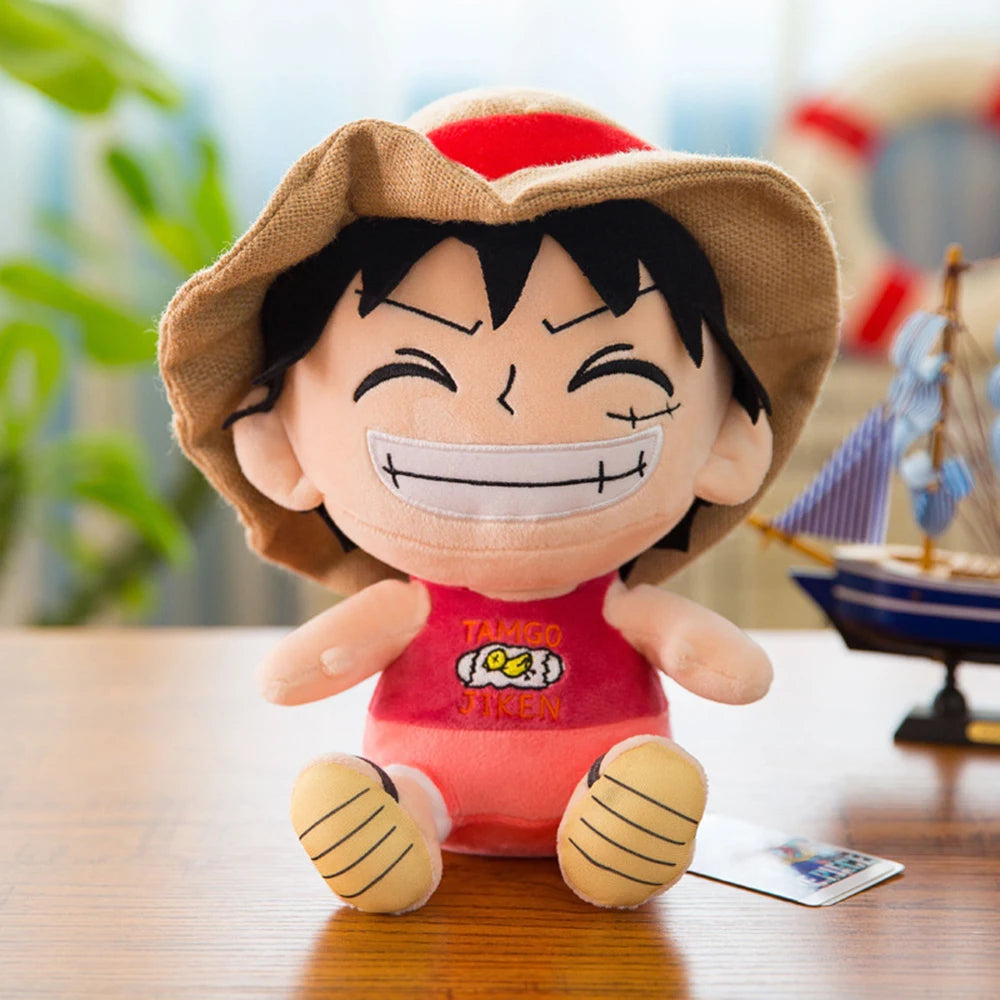 Peluche One Piece – Personnages Luffy, Chopper, Ace, Zoro, Law