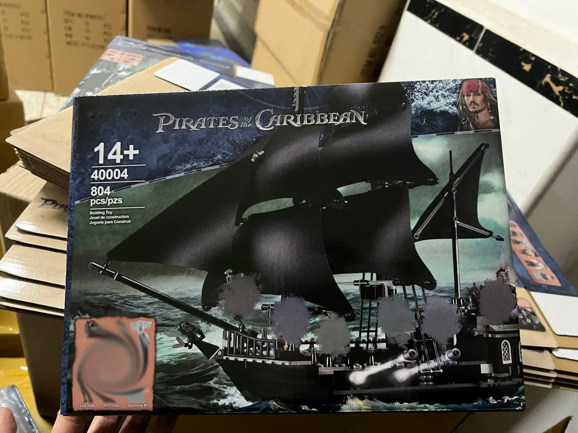 Blocs De Construction Bateau Pirates Créatifs Aventure Caraïbes À Assembler Briques 1 1 Jeu Enfant Adulte Cadeau Noël by LSDLBoutique.ch