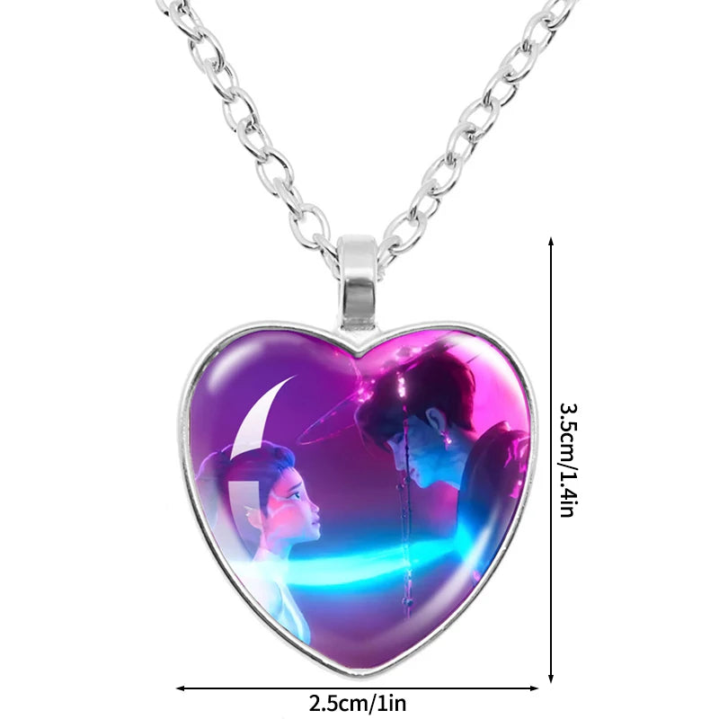 Porte-clés Perles Multicolores Kpop Avec Plaque Ronde Image