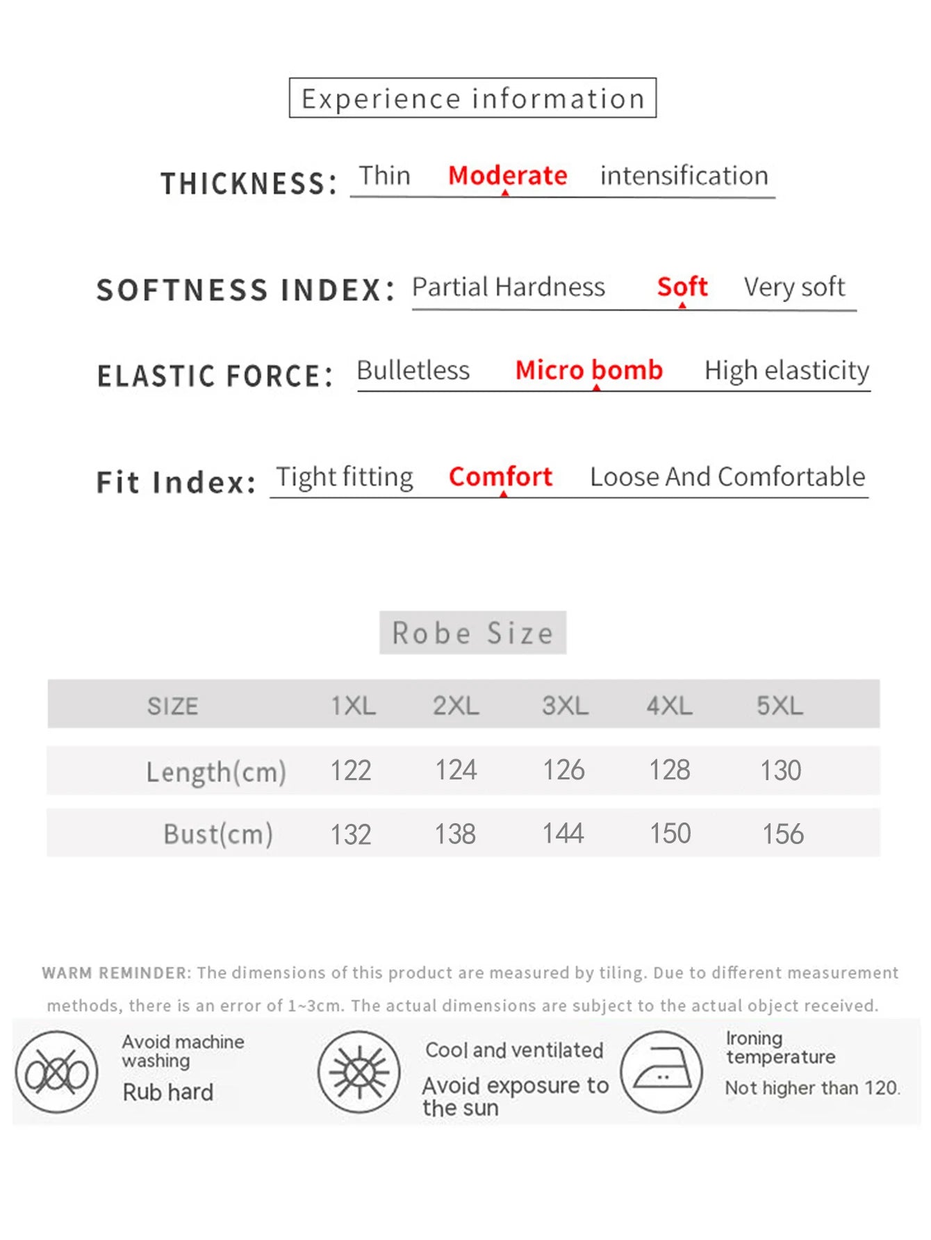 Chemise de Nuit Satin Polyester Rose Grande Taille