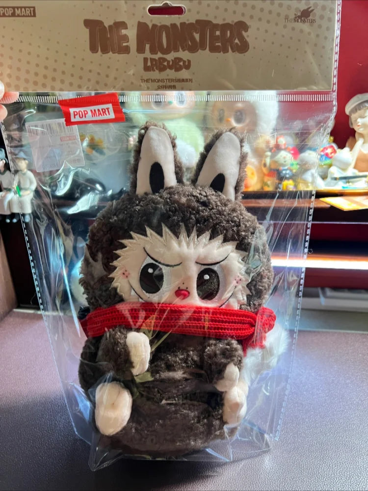 Pop Mart Labubu The Monsters Peluche Marron Sac Bandoulière