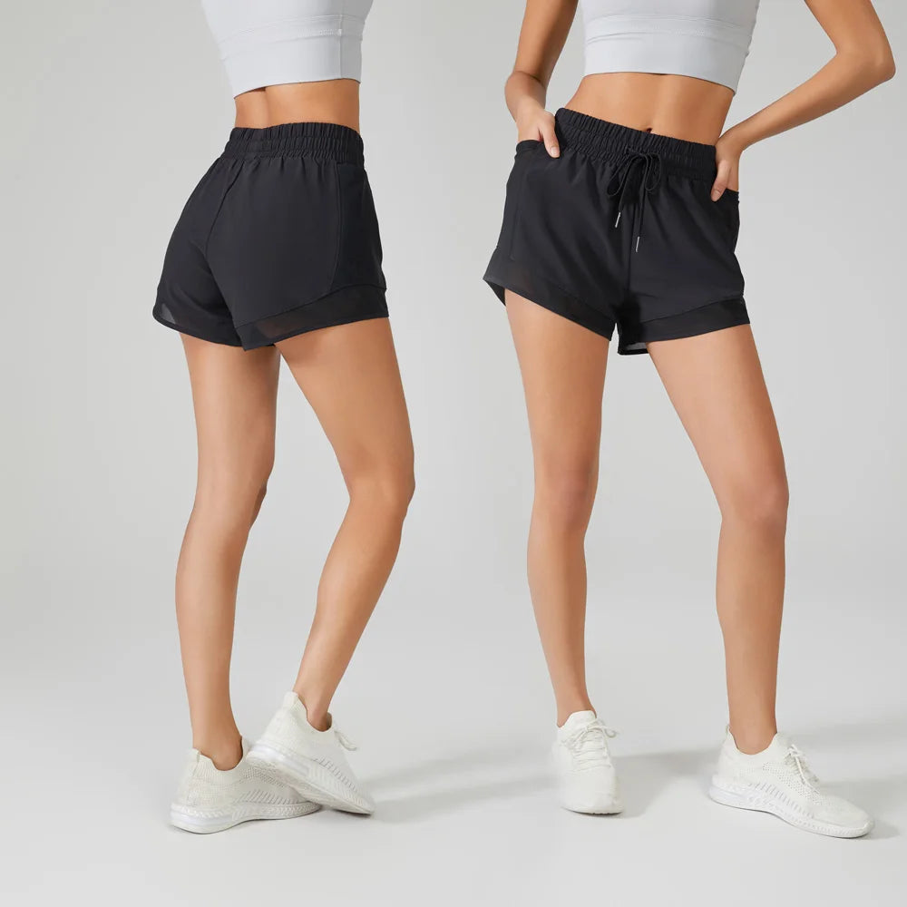 Choice Short Yoga Taille Haute TUNIControl Beige Clair