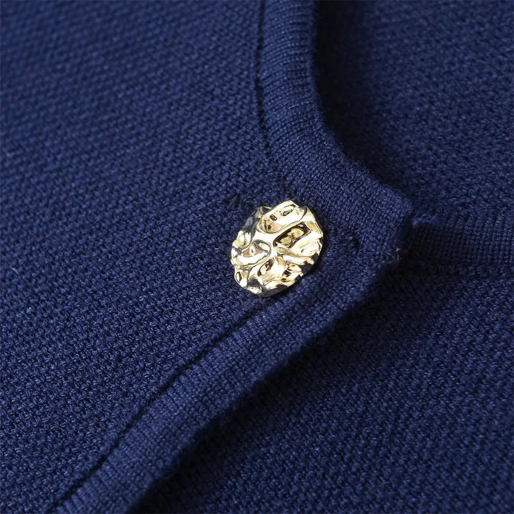 Veste Courte Boutonnée pour Femme Polyester Léger Style Épuré Printemps Été Élégante et Minimaliste by LSDLBoutique