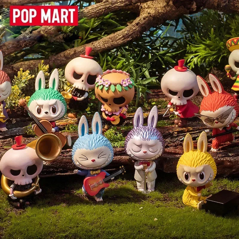 Pop Mart Labubu Forest Concert PVC Figurine Collection