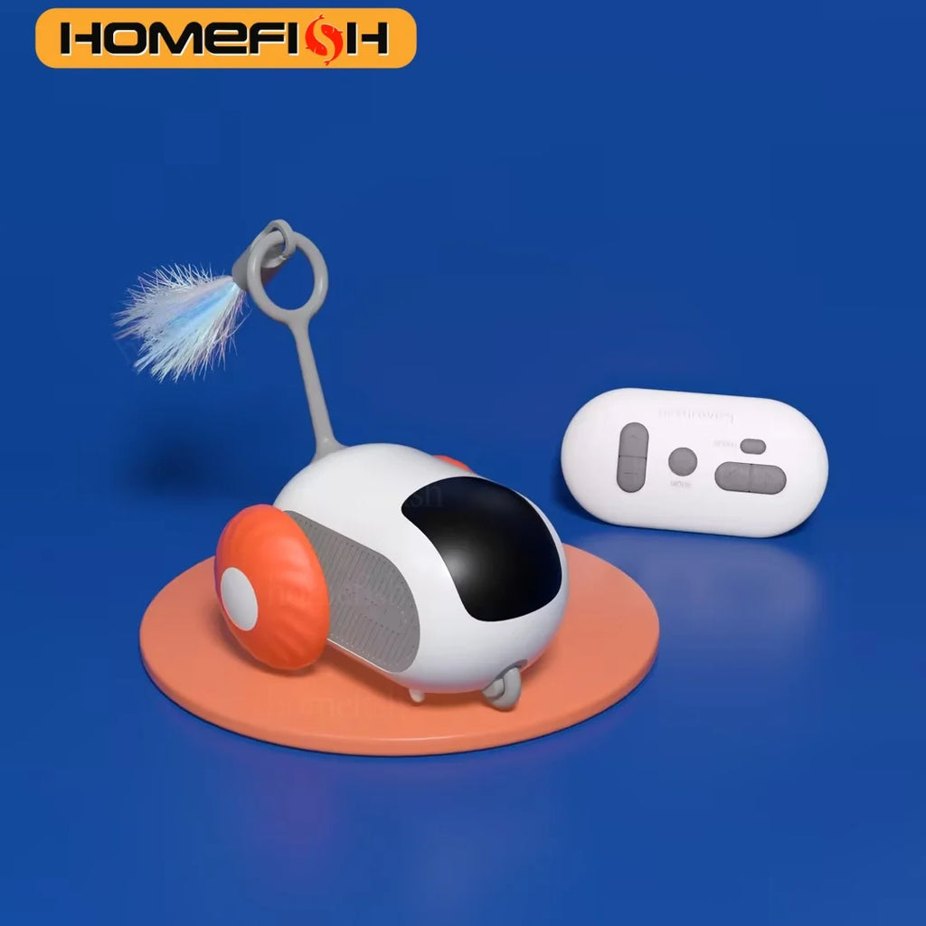 Homefish Voiture Chat Intelligente Deux Modes Télécommande