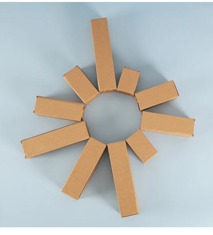 Boîtes Emballage Rectangulaires Ondulées En Carton Lot De 20