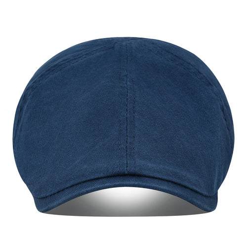 VoBoom Casquette Plate Coton Ivy Bleu Marine Unisexe