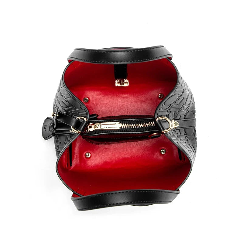 Sac cabas en PU embossé – Casual Tote