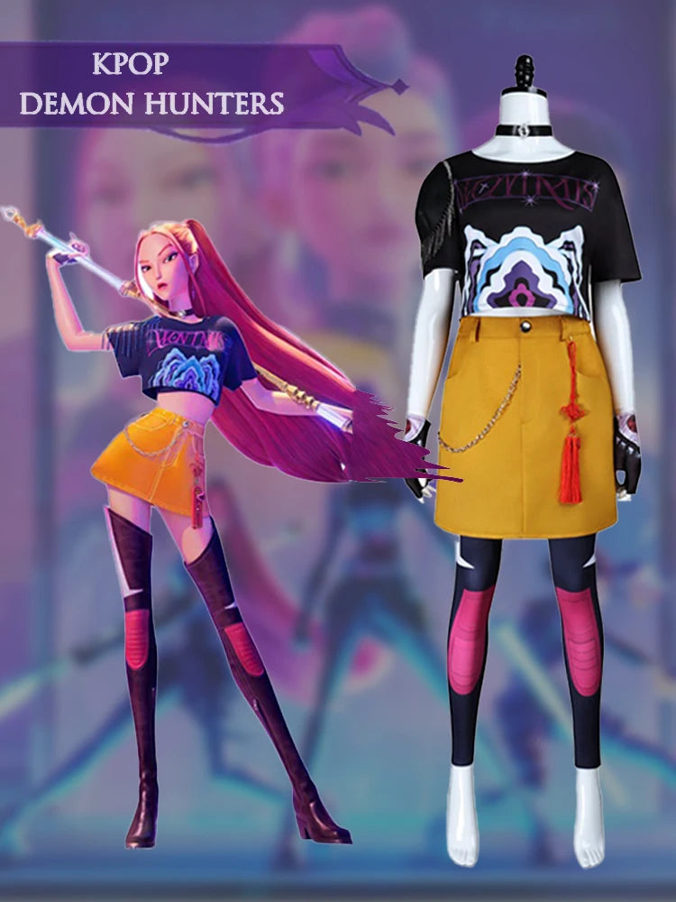 Rumi Cosplay Zoey Mira 3D Print Edition Costume
