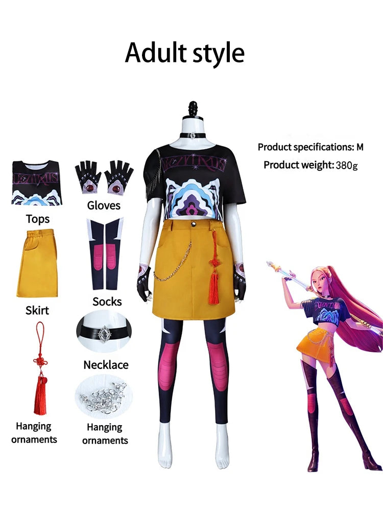 Rumi Cosplay Zoey Mira 3D Print Edition Costume