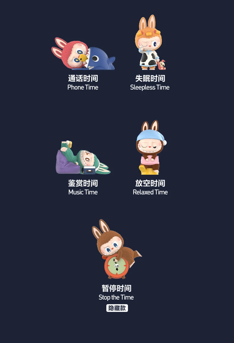 POP MART Labubu Monstres Figurine PVC Boîte Mystère