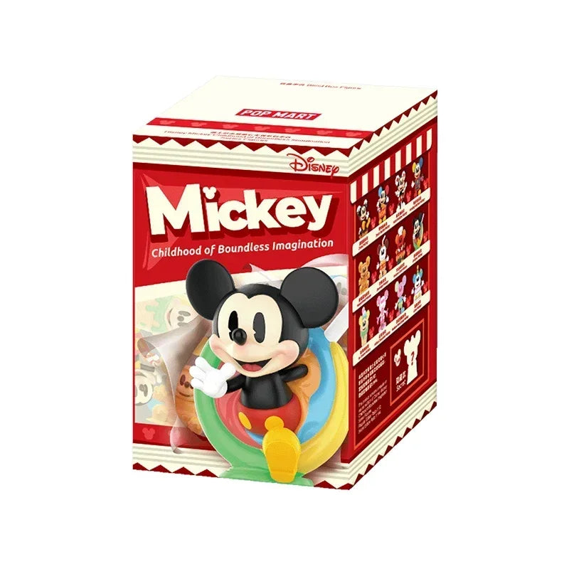 POP MART Figurine Mickey Disney PVC Kawaii Multicolore
