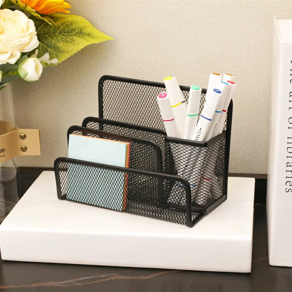 Organiseur de courrier en métal à 3 compartiments - LSDLBoutique