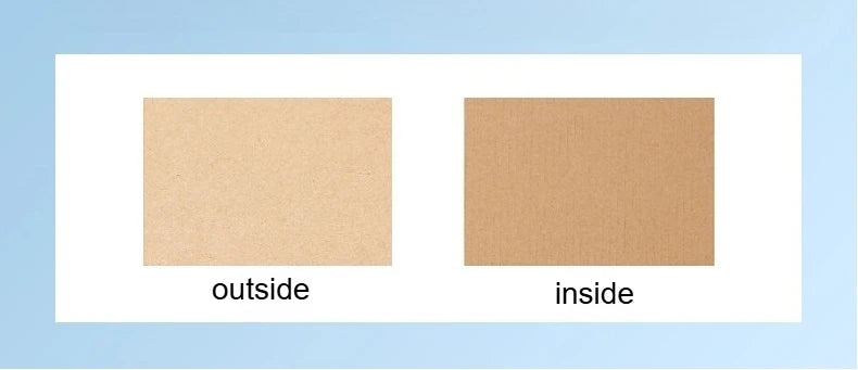 Boîte Pliante Épaisse En Carton Triple Couche Lot De 10 Couleurs