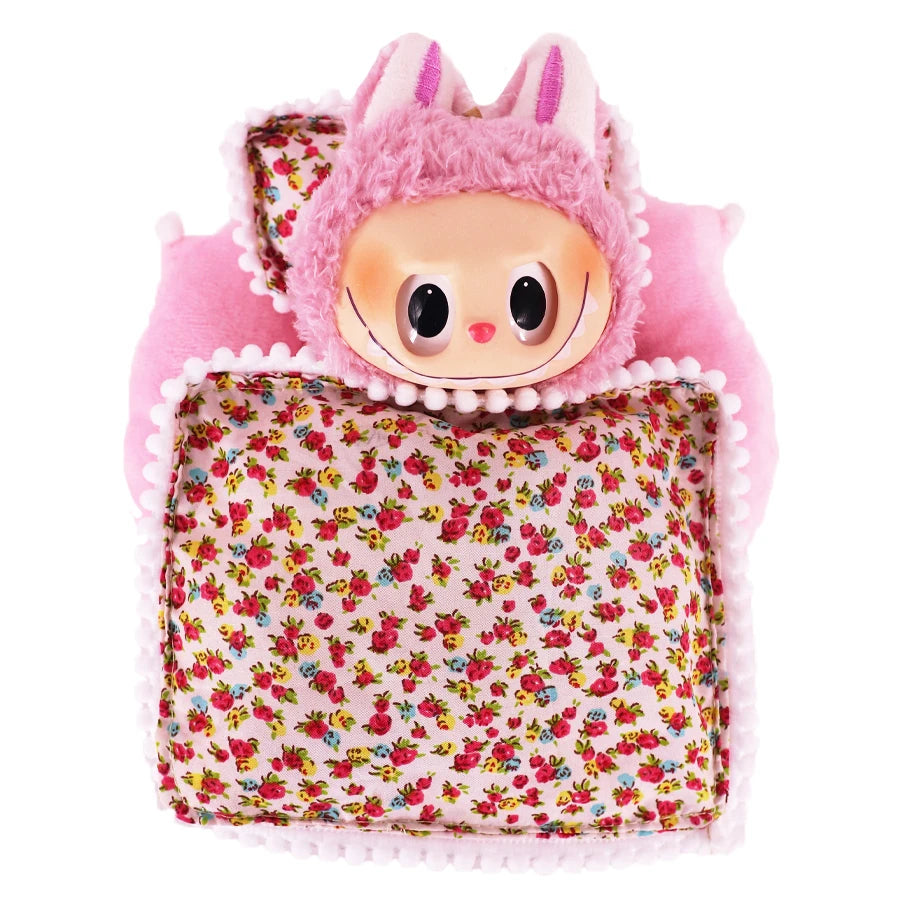 Labubu Sac De Couchage Pour Poupées 15 17 Cm Floral Imprimé Confortable Accessoire Lit Et Jeu Beaux Jouets by LSDLBoutique.ch