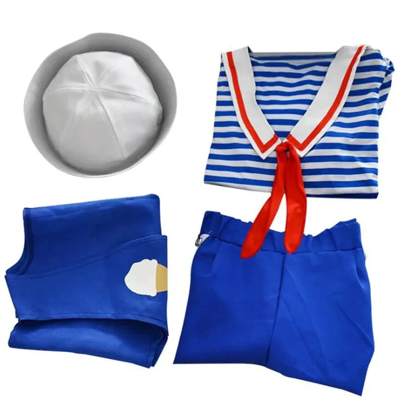 Cosplay Scoops Ahoy Robin Et Steve Harrington Costume Marin Bleu