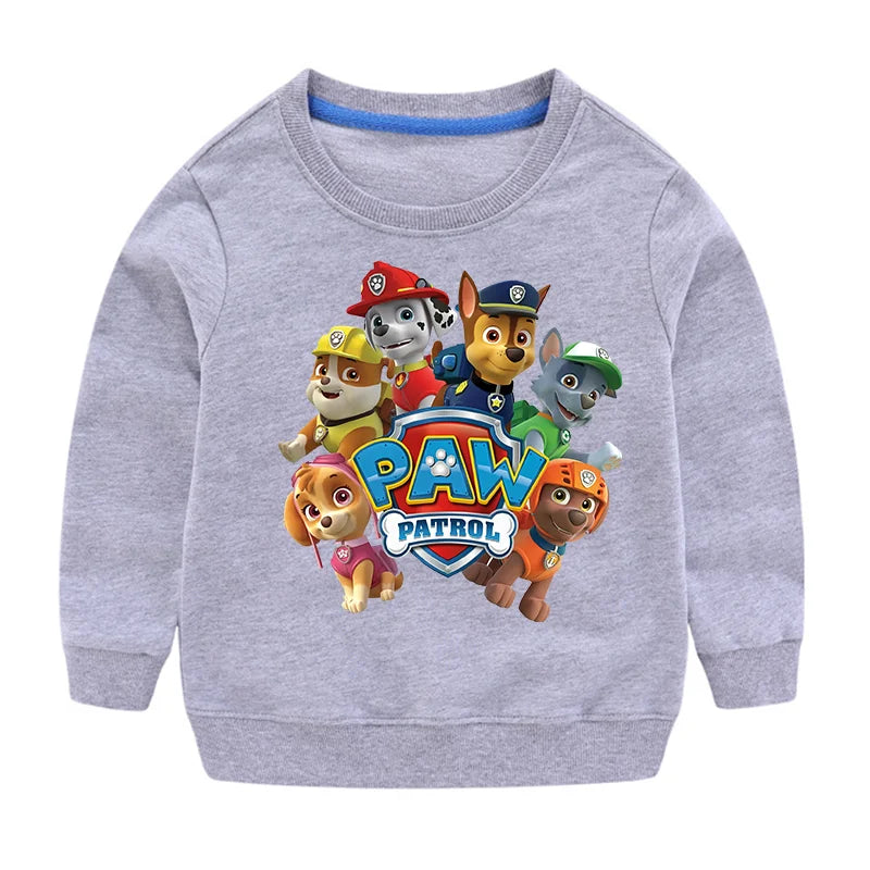 Sweat-shirt à capuche pour Sport, mignon, Paw Patrol, décontracté, dessin animé Paw Patrol, Patchwork, pull, automne, vêtements de Sport, cadeaux d'anniversaire, 2024 by LSDLBoutique.ch