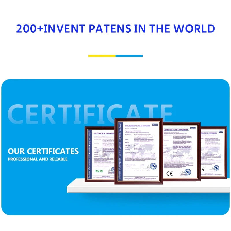 HCNT Pot Lévitant Magnétique Rotatif Noir Géométrique