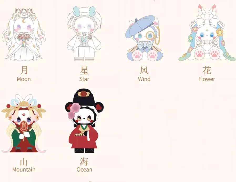 Emma Boîte Aveugle Émeraude Forêt Secrète Figurine Dessin Animé