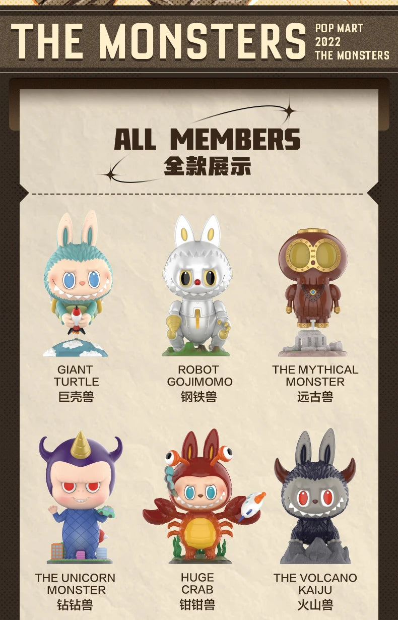 Pop Mart Labubu Monster Elf PVC Figure Blind Box