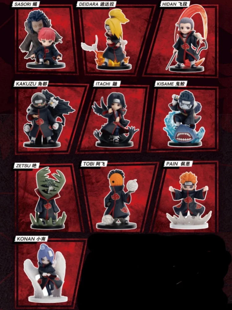 POP MART Figurine Naruto Shippuden Akatsuki Arc PVC