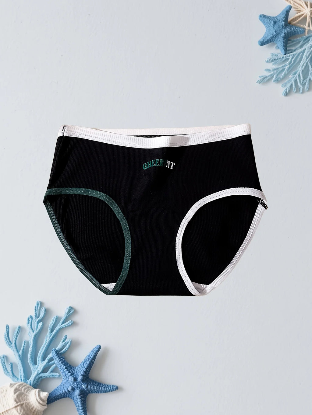 Cheerfit Culotte Brève En Coton Sans Couture Lot de 6