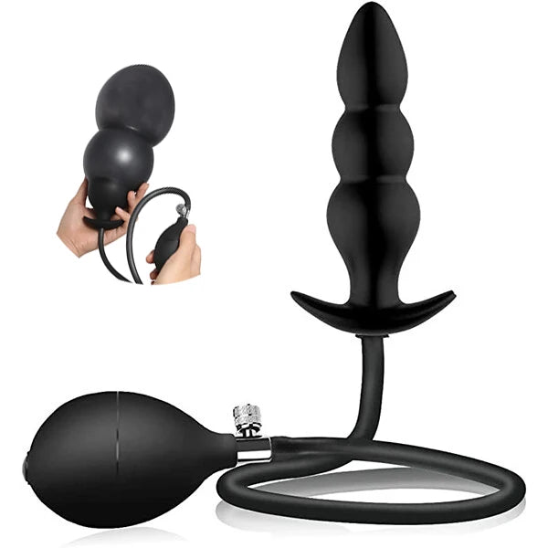 Plug Anal Gonflable En Silicone Médical Dilatateur Anal Prostate Et Point G Pour BDSM Sextoy Adulte by LSDLBoutique