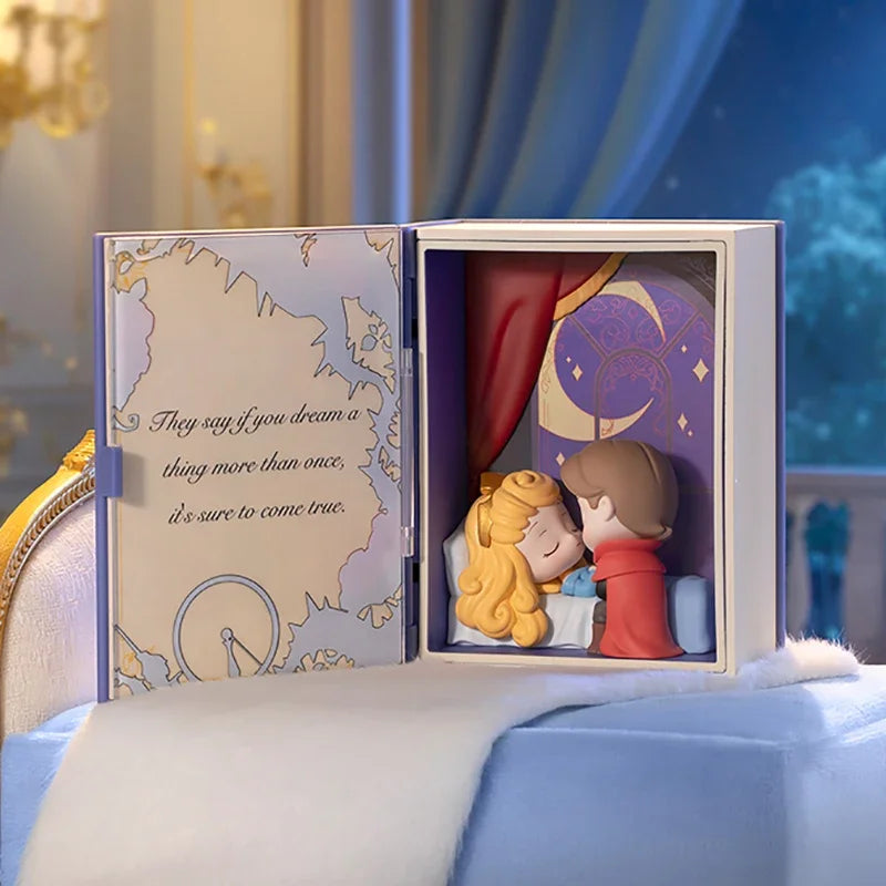 POP MART Disney Princess Fairy Tales Ensemble de Scènes Boîte Aveugle