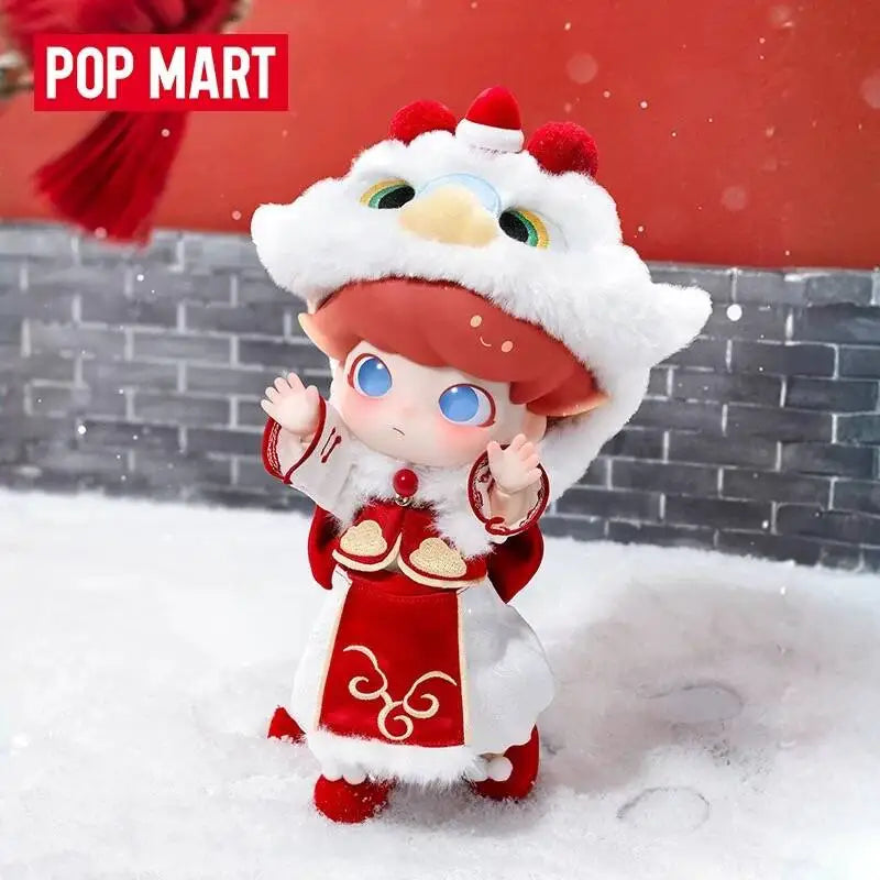 Pop Mart Dimoo Lion Porte Bonheur Figurine 1/8 Kawaii