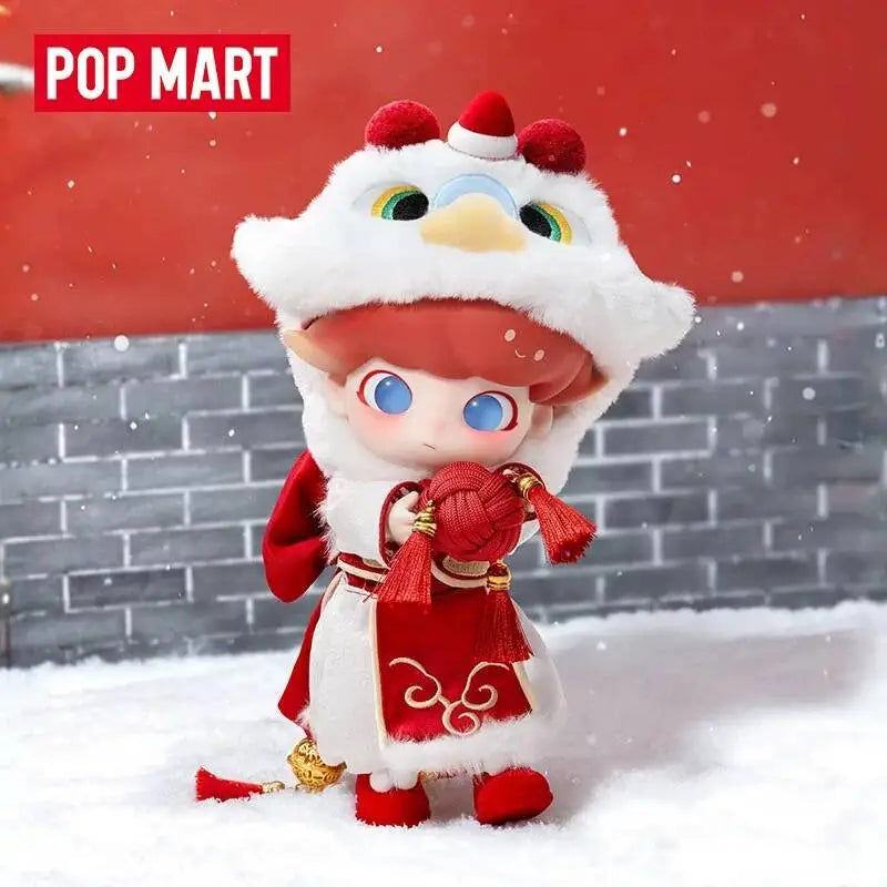 Pop Mart Dimoo Lion Porte Bonheur Figurine 1/8 Kawaii